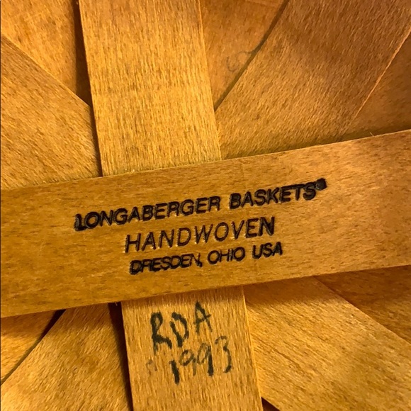 Longaberger Basket “Bless You” - Picture 4 of 5